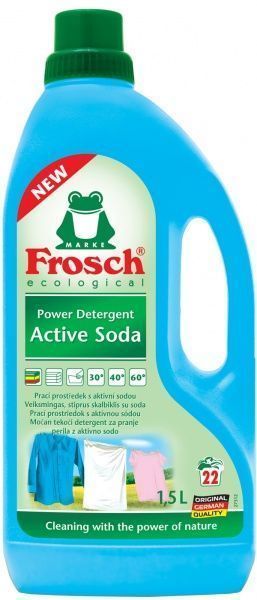 Пральний порошок для машинного прання Frosch Сода 1,5 л