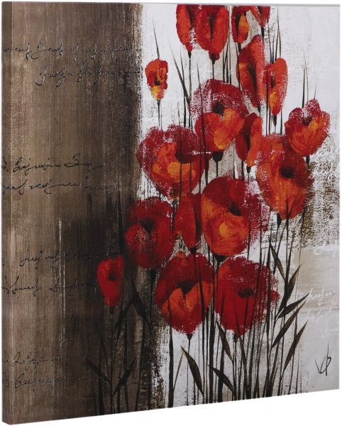 Репродукція Flowers 5 80-35 80x80 см 