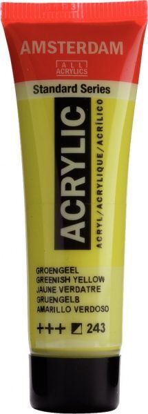 Фарба акрилова зелено-жовтий 243 20 мл Amsterdam Standart Royal Talens