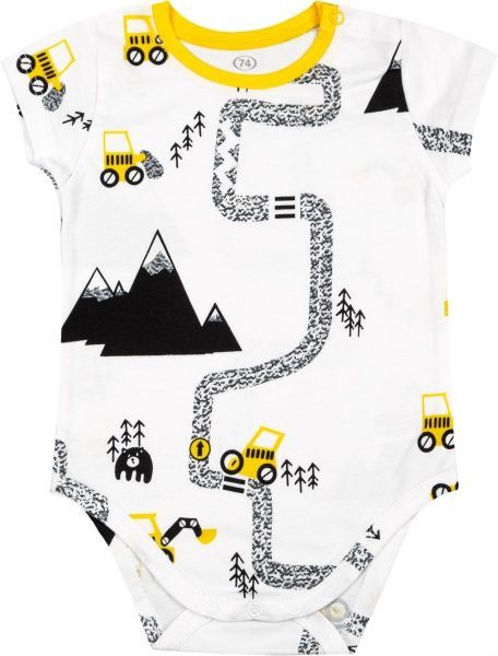 Боди Фламинго для мальчиков р.62 белый 478-103 