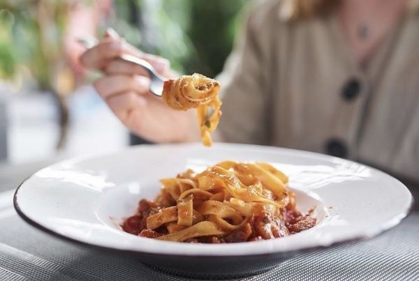 Блюдо для пасты 27 см Мілк Manna Ceramics