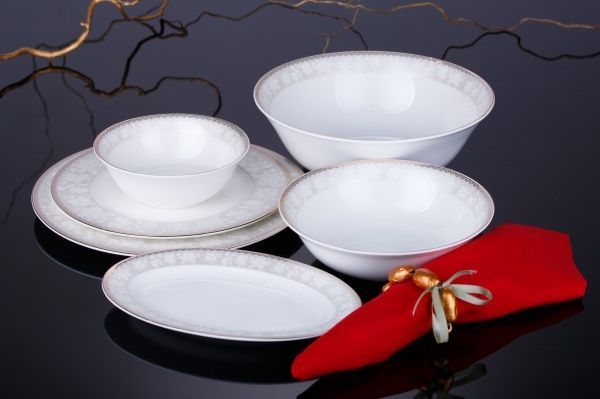 Сервиз столовый Margaret 23 предмета на 6 персон Fiora