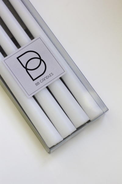 Набір свічок coconuts flakes 45 см 4 шт.