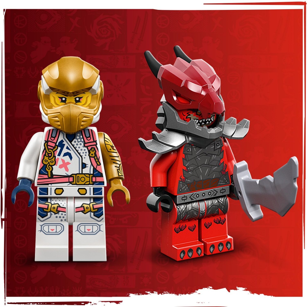 Конструктор LEGO NINJAGO Дракон Сори Спін-джитсу 71824