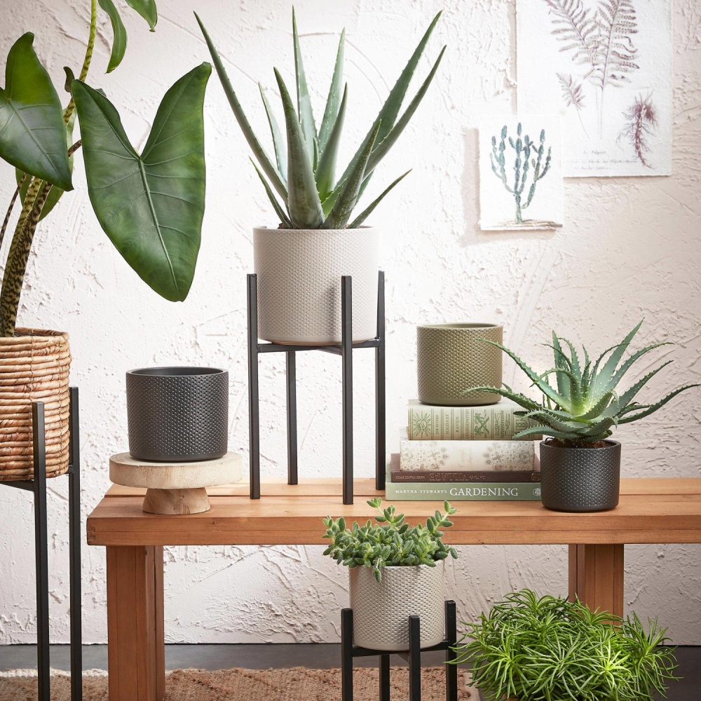 Вазон кераміка Era pot round 17,5х14,5 см круглий білий Edelman (1051624)