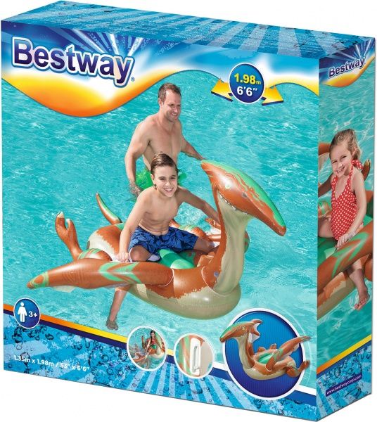 Крісло надувне Bestway 41105 Птеродактиль 135х198 см