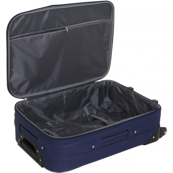 Чемодан UP! (Underprice) синий DF91603 66x43x20 cм 