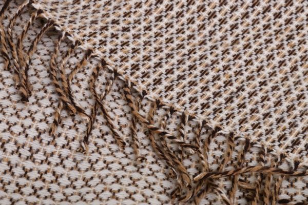 Плед Милена 140x200 см бежевый 