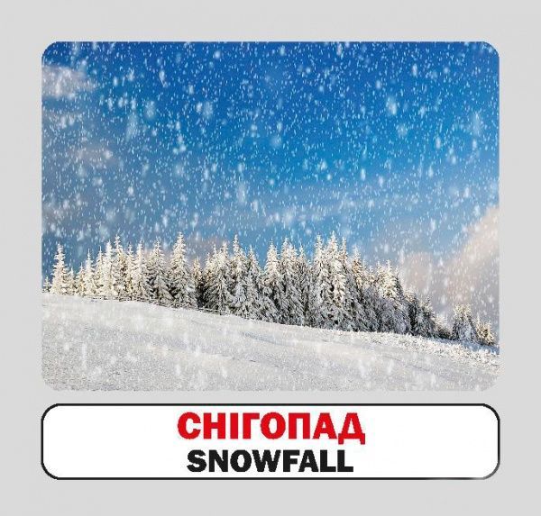 Книга «Навчальний посібник. Пори року. англ-укр»