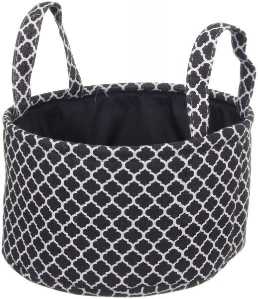 Корзина Decor 24х14 см черный