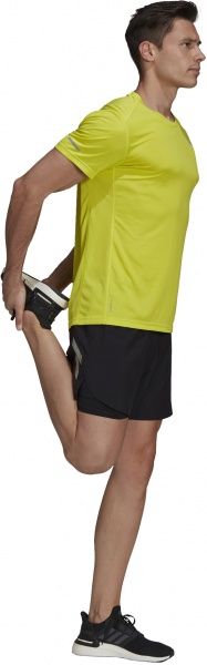 Футболка Adidas RUN IT TEE M GN2167 XL салатовий