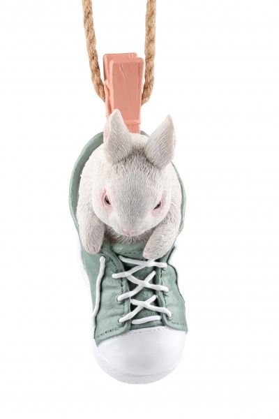 Фигурка декоративная Engard Кролик в ботинке KG-24