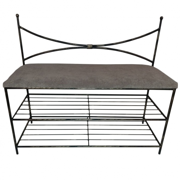 Підставка для взуття Метал Арт Марсель 350x900x800 мм чорний 