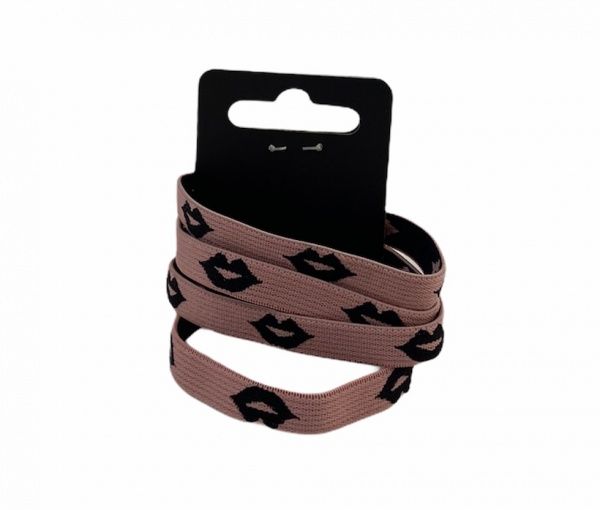 Резинка-браслет Beauty Line губы 405019 (в ассортименте) 4 шт. 