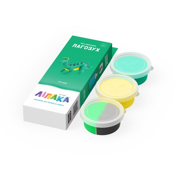 Набор для лепки Lipaka самозатвердевающий пластилин ЛИПАКА – Лагозух 30075-UA01