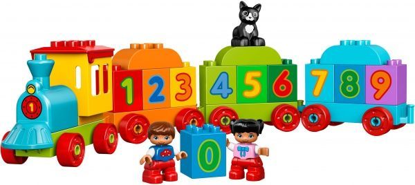 Конструктор LEGO Duplo Поезд с цифрами 10847