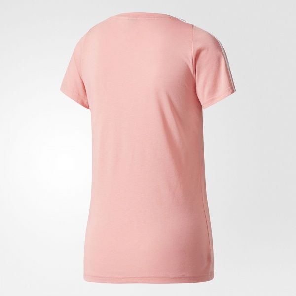 Футболка Adidas Essentials 3-Stripes Tee BR2459 S рожевий