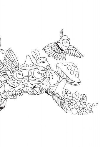 Книга-розмальовка Лулу Майо «Майже мільйон сов» 978-617-757-900-6