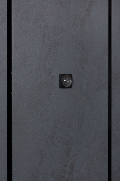 Дверь входная Булат Ультра (квадро) 535 бетон антрацит / бетон снежный 2050x850 мм правая