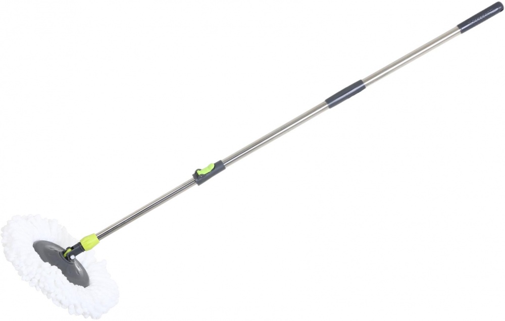 Комплект швабра и ведро с механическим отжимом для пола OBERY 2 в 1 16 см в ассортименте