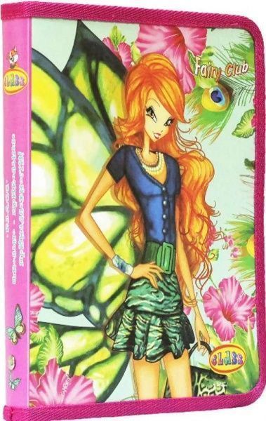 Папка для тетрадей на молнии Flower Fairy Club 5623 CLASS