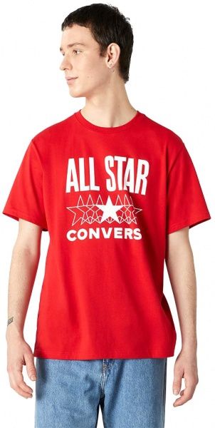 Футболка Converse ALL STAR SS TEE 10018373-610 L червоний