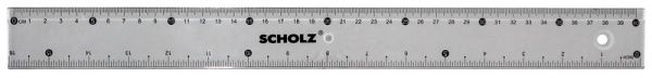 Линейка 40 см прозрачная 9031 SCHOLZ