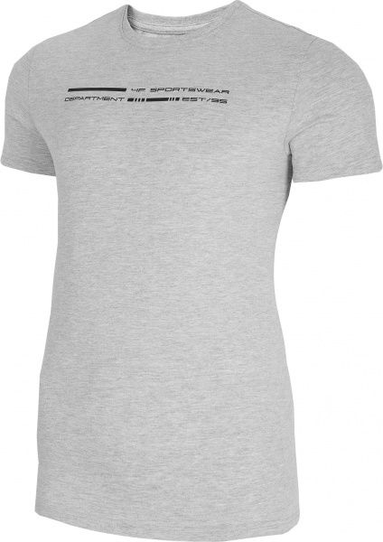 Футболка 4F D4Z20-TSM202-27M M серый