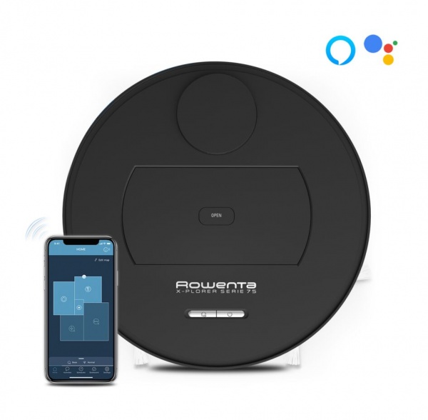Робот-пилосос Rowenta X-Plorer Serie 75 Animal RR7675WH black