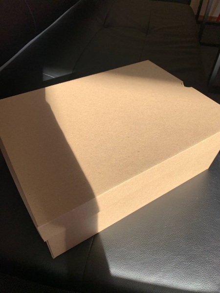 Картонная коробка для обуви 350x250x130 мм