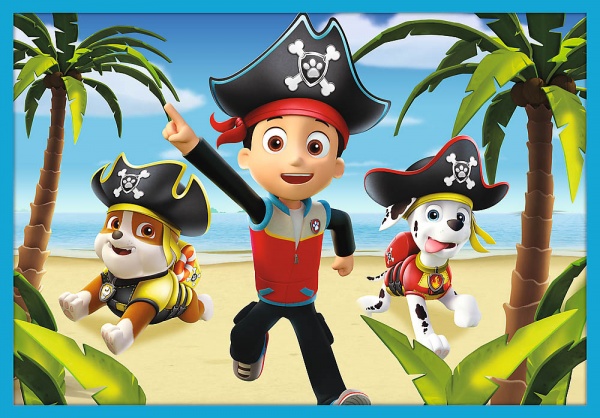 Пазл Trefl 10 в 1 Щенячий патруль 96001