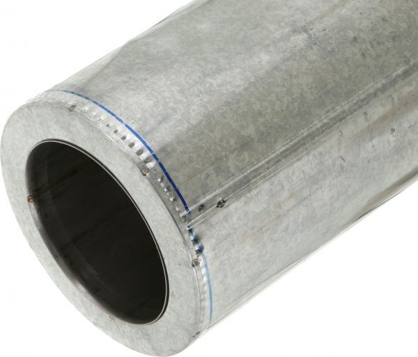 Труба 0,5 м термо 1 мм нерж/оц Ф150/220 мм LIRA-LTD 