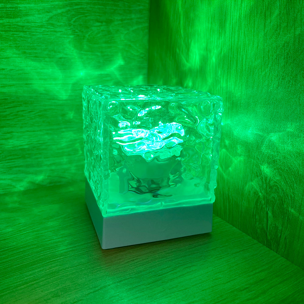 Настольная лампа Sensio КУБ 1x1 Вт прозрачный LP-237042