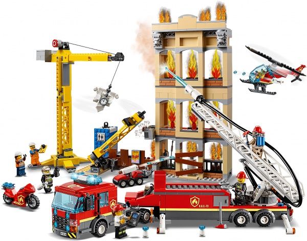 Конструктор LEGO City Городская пожарная бригада 60216