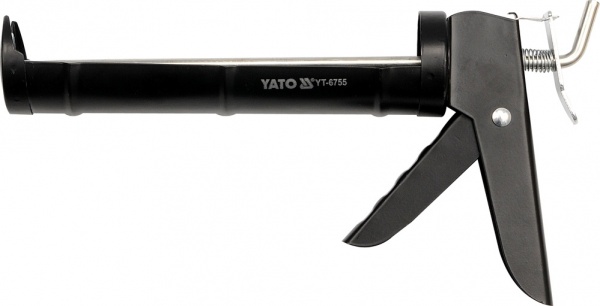 Пистолет для герметика YATO полукруглый укреплен, L = 225 мм YT-6755