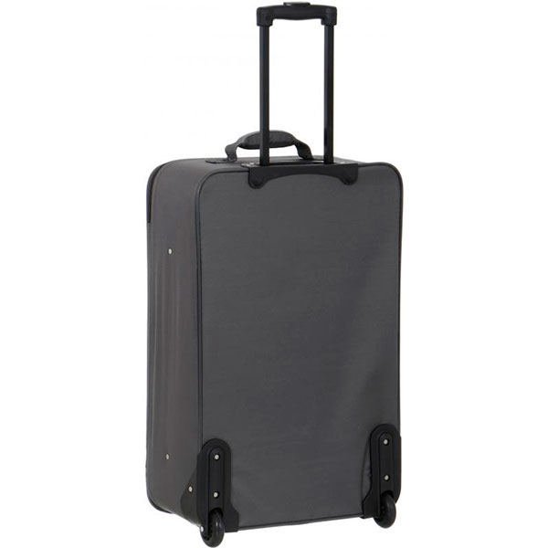 Чемодан Underprice 1022NC графит с серым 51x35x17 см