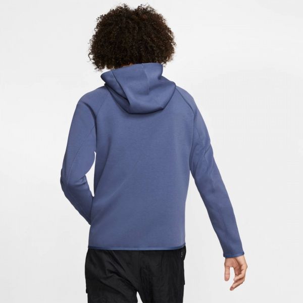 Джемпер Nike M NSW TCH FLC HOODIE FZ 928483-557 р. L фіолетовий