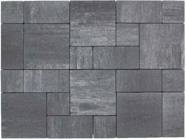 Тротуарна плитка Авеню Лайнстоун 30 Нуар