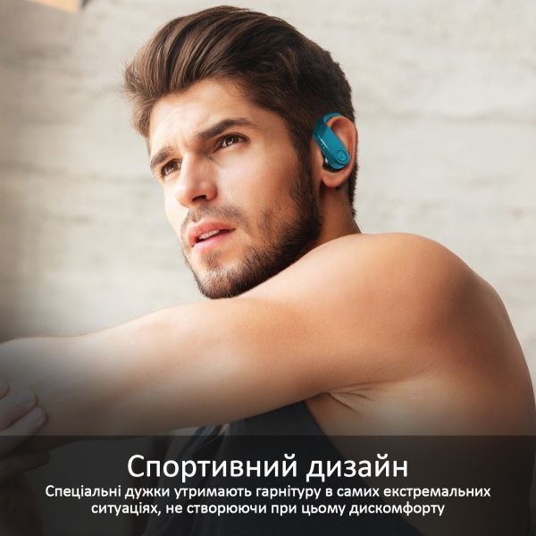 Навушники Promate Motive Bluetooth 5 blue (motive.blue) 