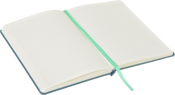 Книга для нотаток А5 у клітинку зелений