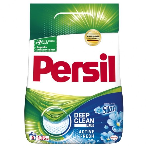 Порошок для машинной и ручной стирки Persil Свежесть от Силан 1,35 кг 