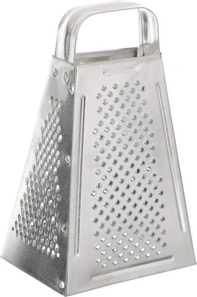 Тертка чотиристороння конусна металева