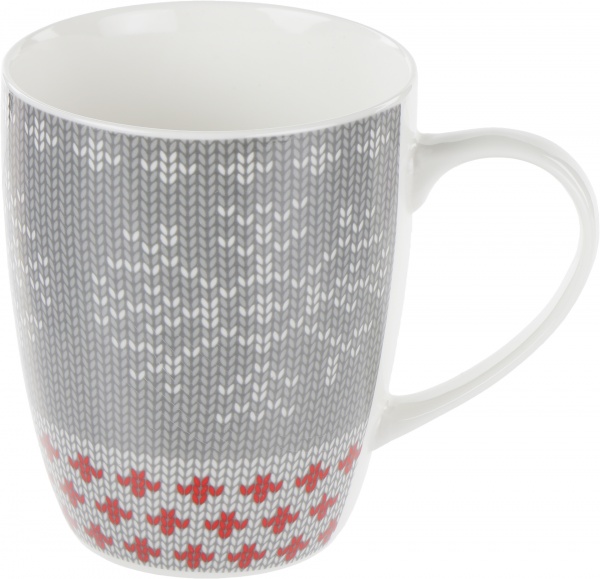 Чашка Вязаная снежинка 360 мл Keramia