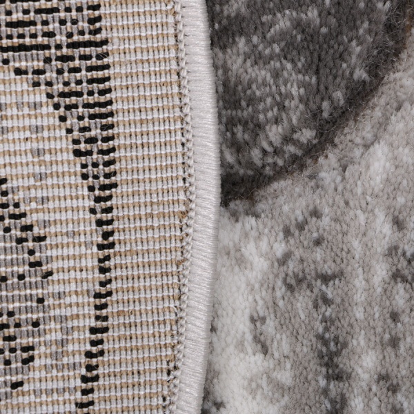 Килим Arka Carpet OMEGA O grey 60х110 см 