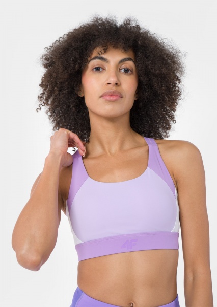 Бра 4F SPORT BRA 4FSS23USBAF057-51S р.S фіолетовий