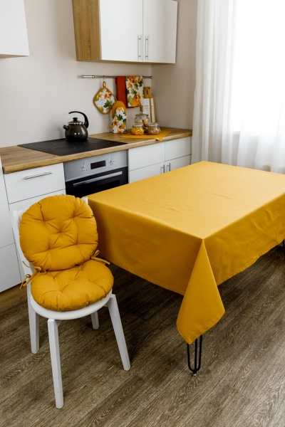 Скатерть Охра 132x220 см Прованс 