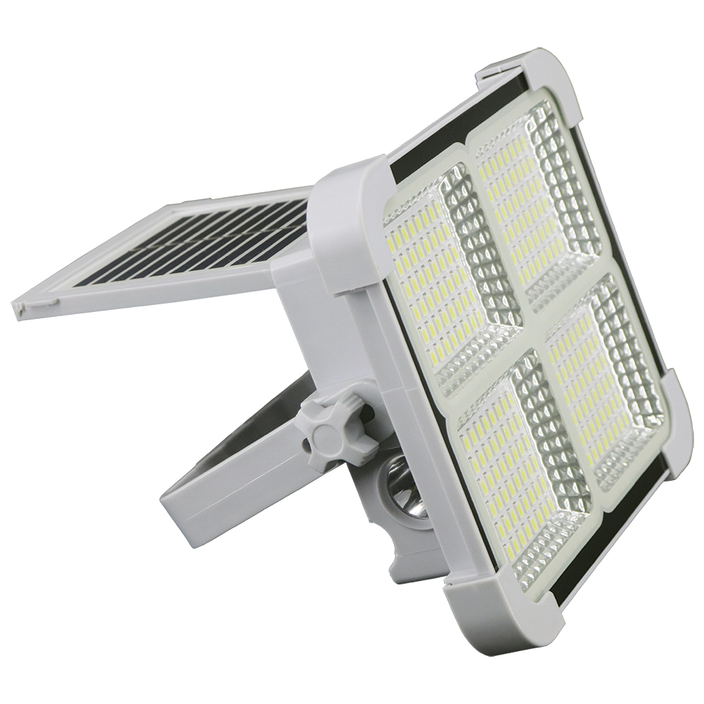 Світильник на сонячній батареї LEDCOIN акумуляторний IP20 сірий EL302