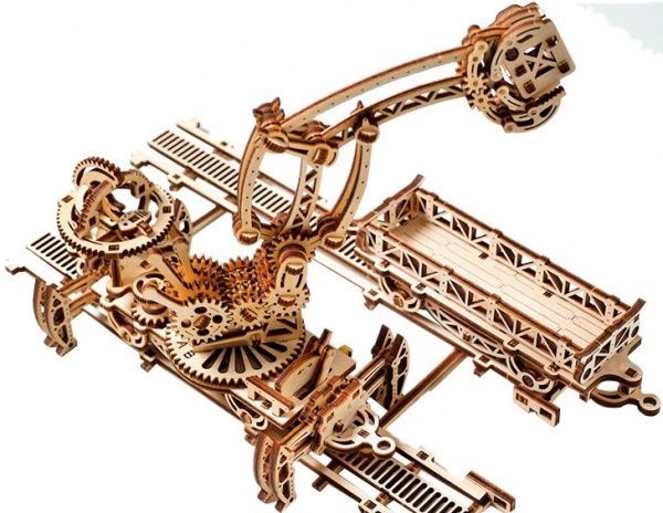 Конструктор Ukrainian Gears Манипулятор на рельсах 70032