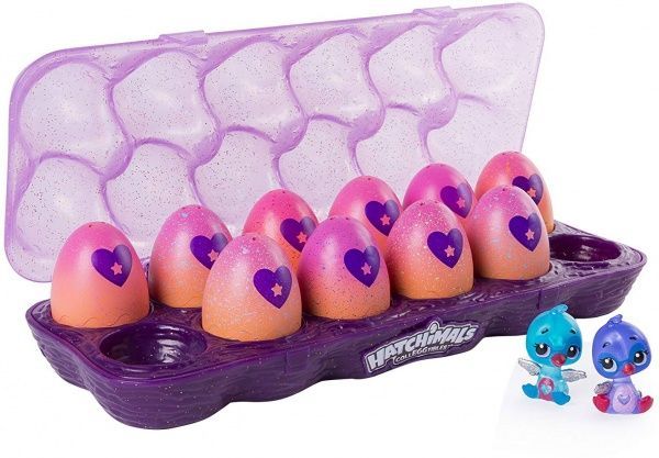 Набор Spin Master Коллекционный кейс с двенадцатью фигурками в яйцах (в ассортименте) Сезон 4 Hatchimals 