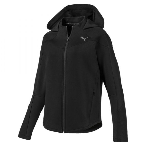 Джемпер Puma EVOSTRIPE FZ Hoody 58006001 р. M чорний